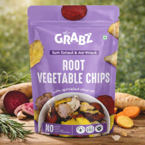 Mix Root Vegetable chips Beetroot, Potato & Sweet Potato Chips .