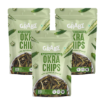 Healthy Okra Chips Snacks
