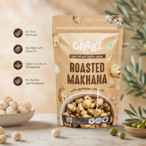 Peri Peri Makhana | Air-Cooked Fox Nuts Snacks