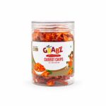 HealthyGrabz Carrot Chips Jar 50g - sun dried air fried carrot chips