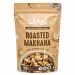 Roasted Makhana pouch - HealthyGrabz air fried fox nuts