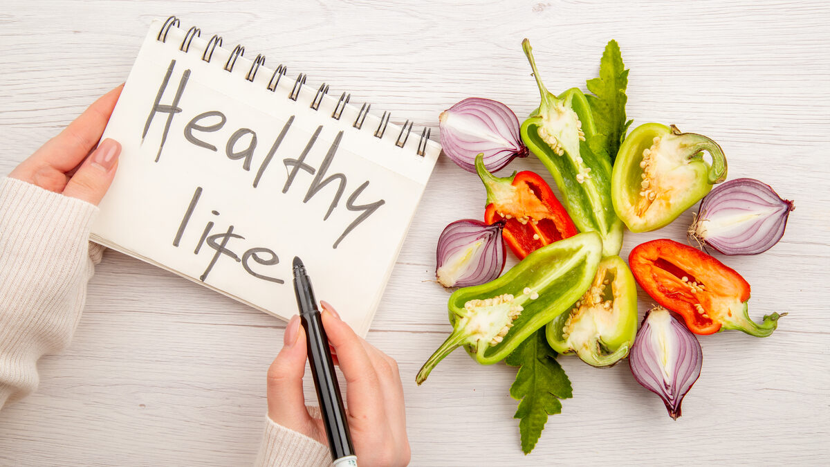 Healthy everyday food for active muscles - vegetables, fruit and a training plan for every muscle fibre type